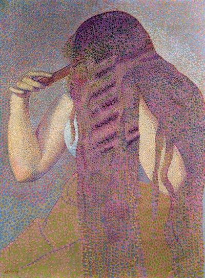 Håret, ca. 1892 af Henri Edmond Cross