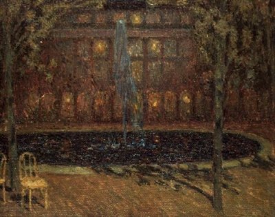 Det kongelige palads af Henri Eugene Augustin Le Sidaner
