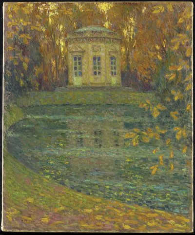 Belvedere i Trianon, Versailles, 1915 af Henri Eugene Augustin Le Sidaner