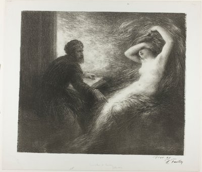 Fremkaldelse af Kundry af Henri Fantin-Latour