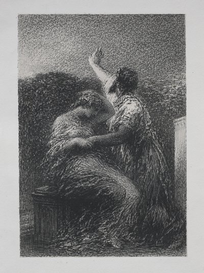 Magikeren Baltajar og Fatime af Henri Fantin-Latour
