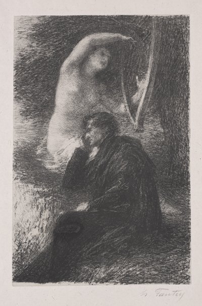 Lélio: Den æoliske harpe af Henri Fantin-Latour