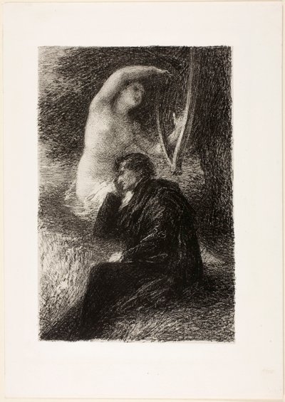 Lélio: The Aeolian Harp, fra Hector Berlioz, sa vie et ses oeuvres af Henri Fantin-Latour