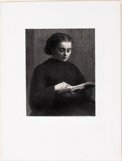 Læsning af Henri Fantin-Latour