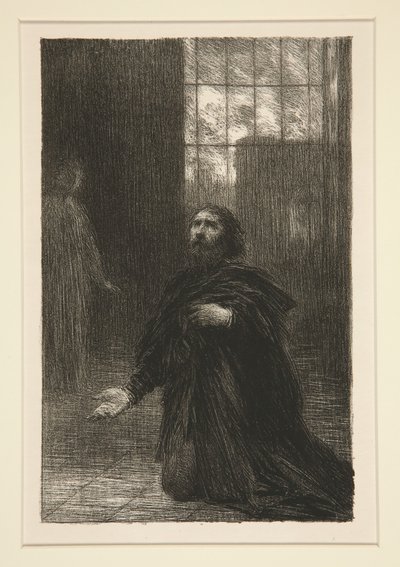 Rienzi: Akt V, Rienzis bøn af Henri Fantin-Latour