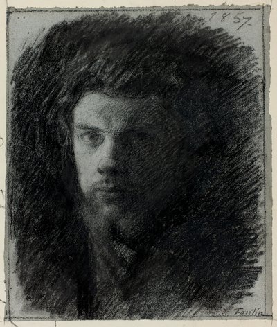 Selvportræt af Henri Fantin-Latour