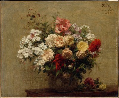 Sommerblomster af Henri Fantin-Latour