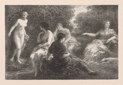 Badegæsterne af Henri Fantin-Latour