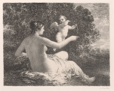 Venus og Amor af Henri Fantin-Latour