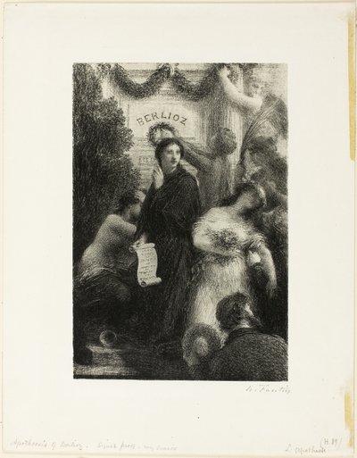Apoteose af Ignace Henri Jean Fantin-Latour