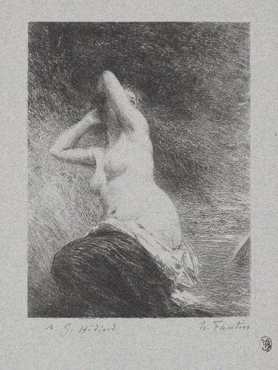 Ariadne af Ignace Henri Jean Fantin Latour