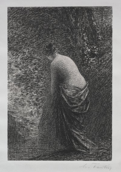 Badende Stående af Ignace Henri Jean Fantin Latour