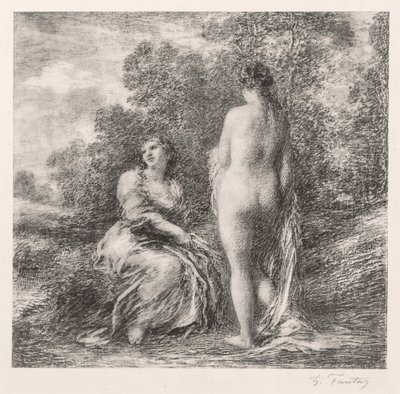 Badende af Ignace Henri Jean Fantin Latour