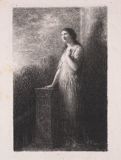 Betro sig til natten af Ignace Henri Jean Fantin-Latour