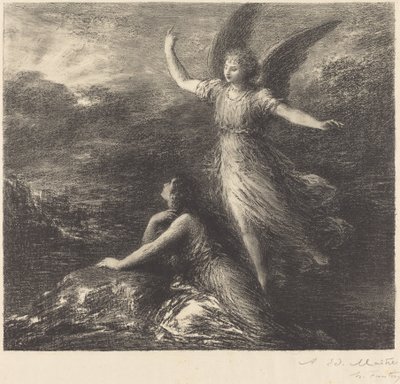 Debut fra "Paradise and the Peri" (2. plade) af Ignace Henri Jean Fantin Latour