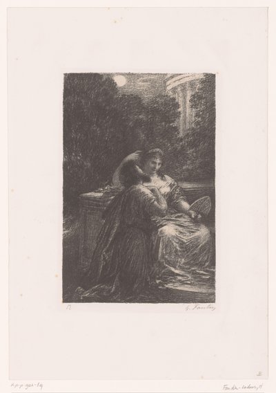 Dido og Aeneas i måneskin Les Troyens a Carthage. Akt III. Duo d