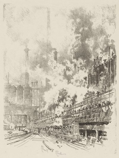 Engelsk krigsarbejde: biprodukter af Ignace Henri Jean Fantin Latour