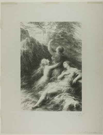 Finalen til gudernes skumring af Ignace Henri Jean Fantin Latour