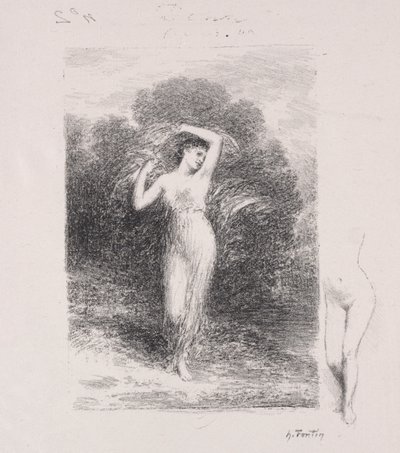 Den unge patient af Ignace Henri Jean Fantin Latour