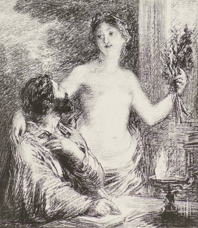 Musikeren af Ignace Henri Jean Fantin-Latour