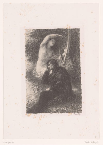 Lélio lytter til lyden af ​​en harpe lilje. La harpe éolienne Hector Berlioz