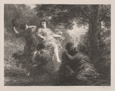 Pastoral af Ignace Henri Jean Fantin Latour