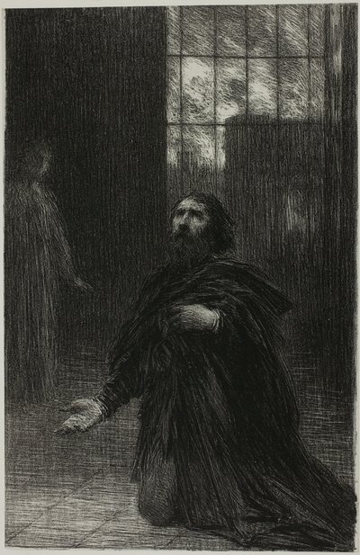 Rienzi, femte akt: Rienzis bøn af Henri Fantin Latour