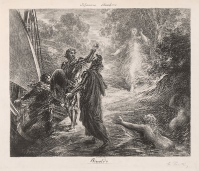 Rinaldo af Ignace Henri Jean Fantin-Latour