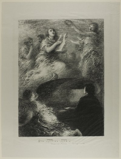 Robert Schumanns sidste komposition af Henri Fantin Latour