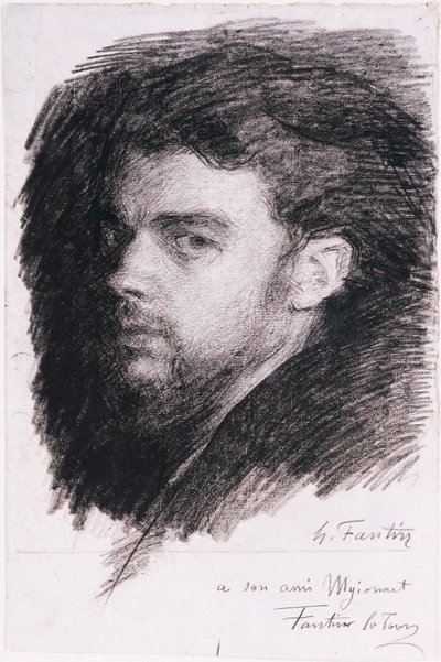 Selvportræt af Henri Fantin Latour