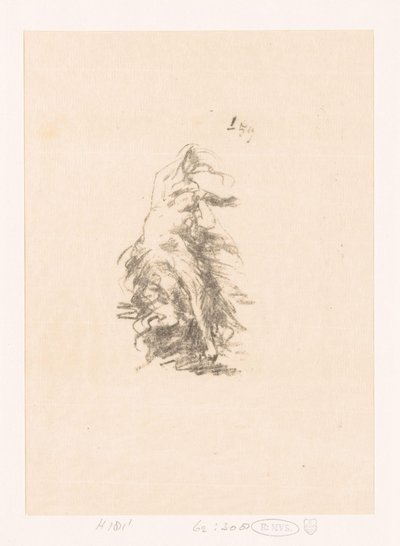 Studie af en dansende kvinde af Ignace Henri Jean Fantin-Latour