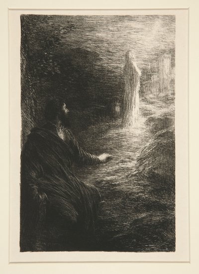 Tannh?bruger: acte III, l af Ignace Henri Jean Fantin-Latour