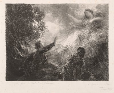 Alpernes fe af Ignace Henri Jean Fantin Latour