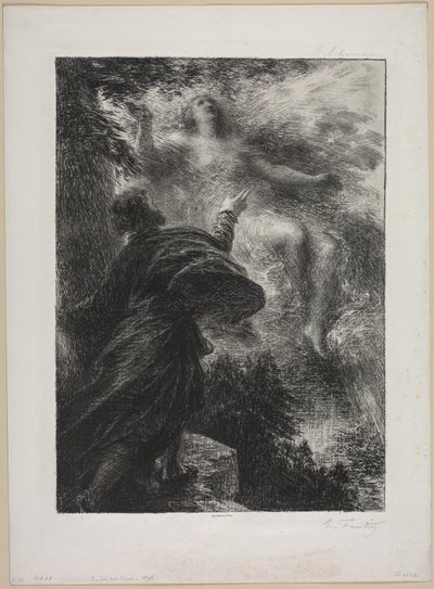 Alpernes fe af Ignace Henri Jean Fantin-Latour