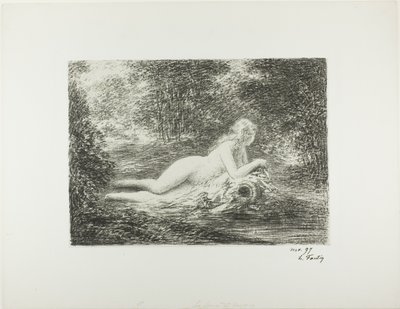 Foråret i skoven af Ignace Henri Jean Fantin Latour