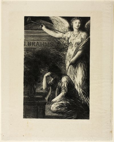 Til J. Brahms af Ignace Henri Jean Fantin-Latour