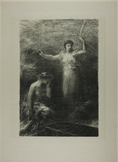 Til Victor Hugo af Ignace Henri Jean Fantin-Latour