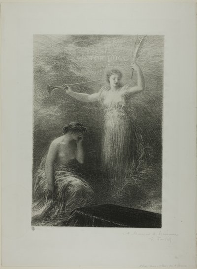 Til Victor Hugo af Ignace Henri Jean Fantin-Latour