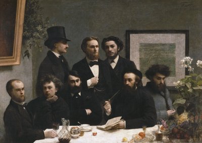 Et hjørne af bordet af Henri Fantin Latour