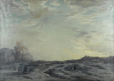 La Banlieue de Paris aux environs des fortifications, ca. 1923 (olie på lærred) af Henri Foreau
