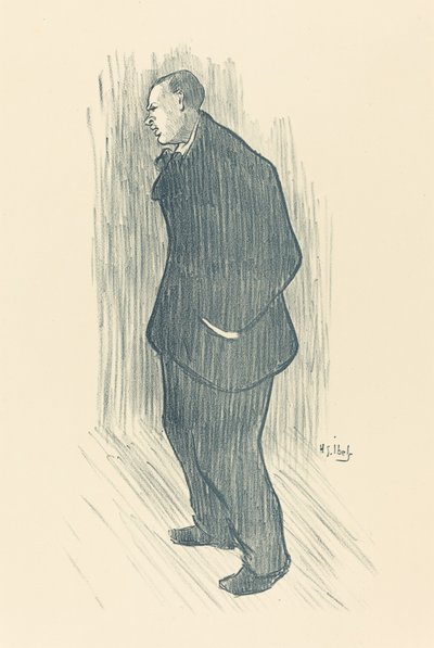 Skuespiller af Henri Gabriel Ibels