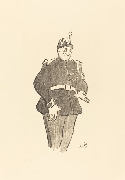 Politibetjent af Henri Gabriel Ibels