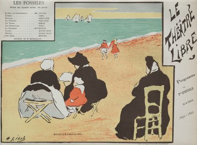 The Fossils (Program fra Free Theatre) af Henri Gabriel Ibels
