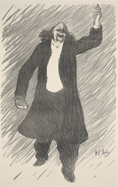 Uden titel (litografi) af Henri-Gabriel Ibels