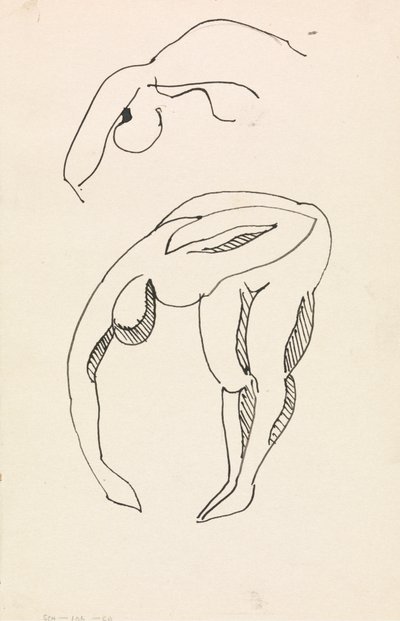 Bukkefigur af Henri Gaudier Brzeska