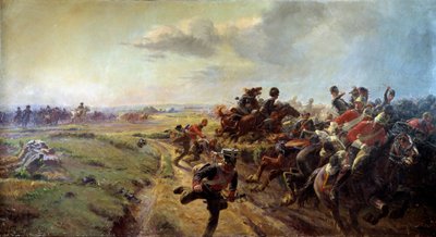 The Eve of Waterloo (16. juni af Henri Georges Jacques Chartier