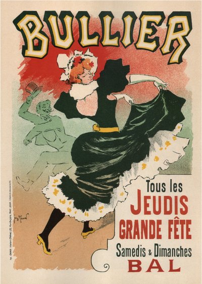 Bullier, 1894 af Henri Georges Meunier