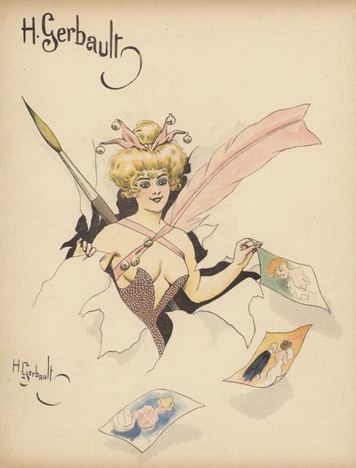 Art (Color Litho) af Henri Gerbault