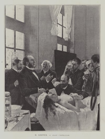 Avant l Operation (før operationen) af Henri Gervex