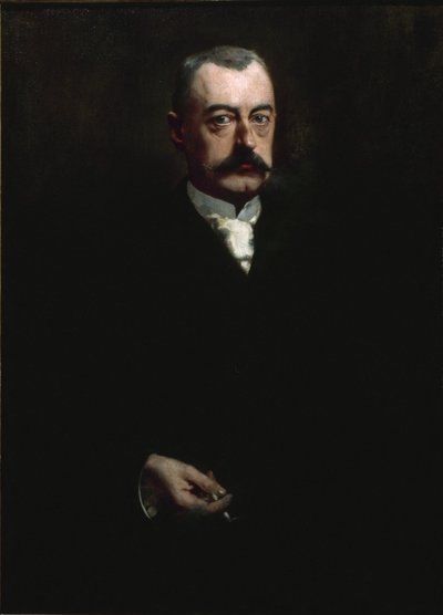 Portræt af Pierre Waldeck-Rousseau 1846-1904, ca 1894. af Henri Gervex